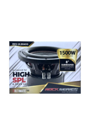 RKS-UL804OS 1500w 750w rms 8"