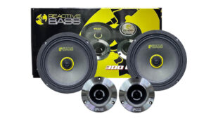 Set de medios rangos 65”&3.5” reactive bass 300w rbt-6520s.